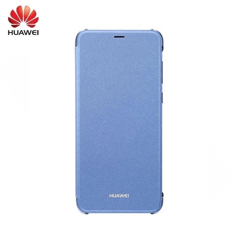 Dėklas HUAWEI P SMART FLIP COVER Mėlynas