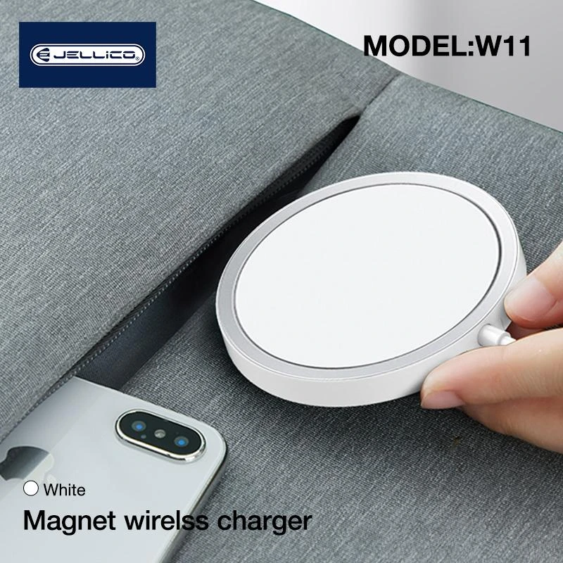 Ikaku JELLICO belaidis įkroviklis MagSafe W11 15W Baltas