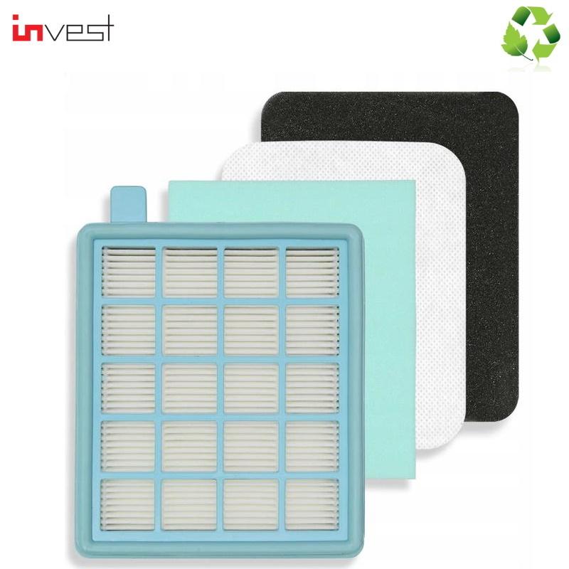 Invest Hepa filtrų keitimo rinkinys 3in1 dulkių siurbliai Philips FC