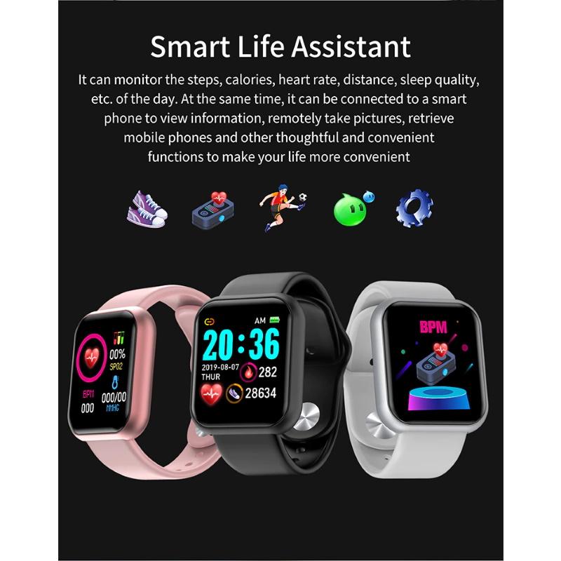 Išmanusis laikrodis iWear M7 Smart, Rožinės spalvos