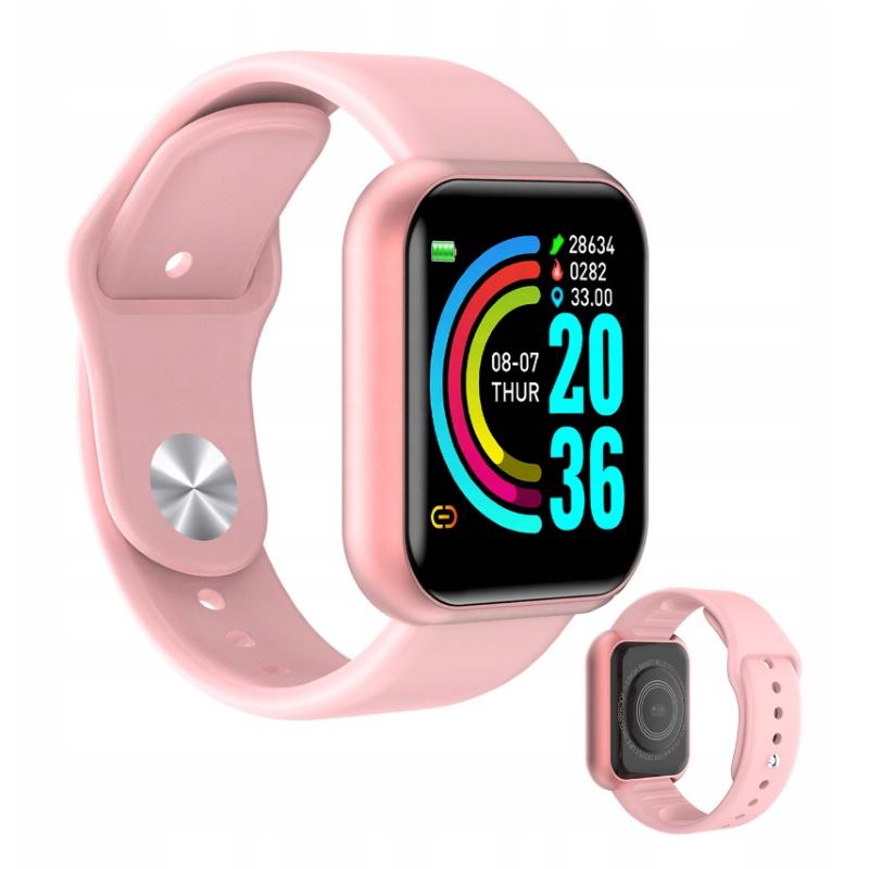 Išmanusis laikrodis iWear M8 Smart, Rožinės spalvos
