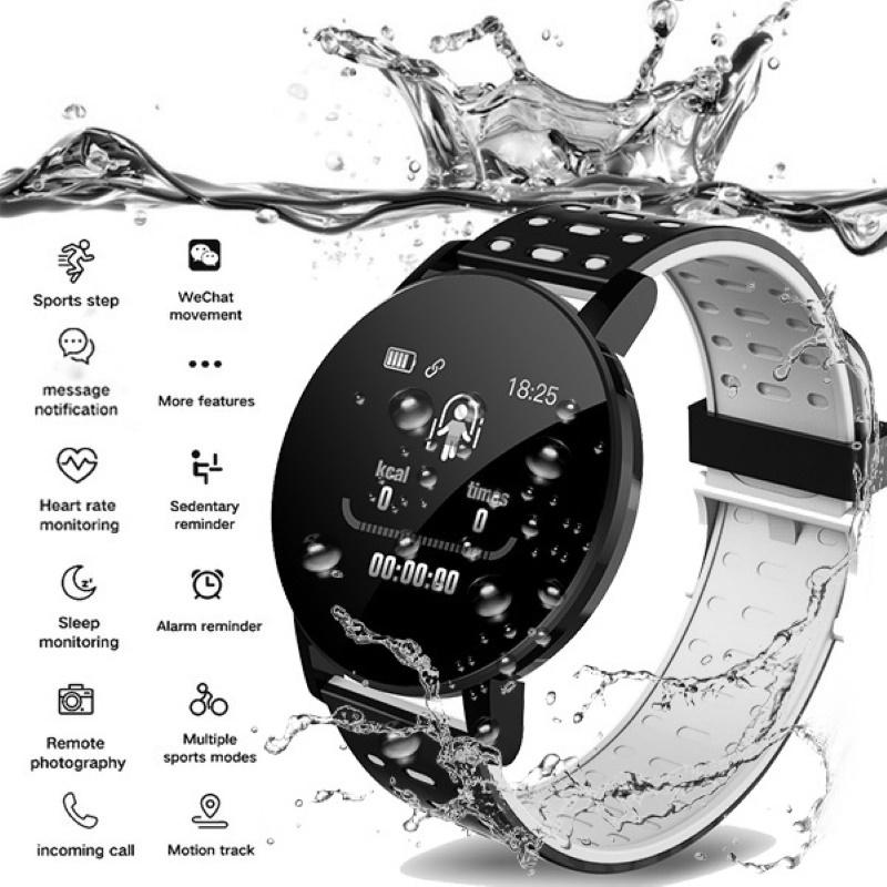 Išmanusis laikrodis iWear M9 Round Smart Fit, Juodos spalvos