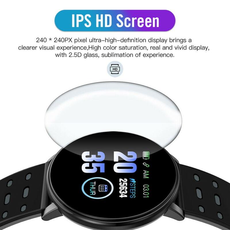 Išmanusis laikrodis iWear M9 Round Smart Fit, Juodos spalvos