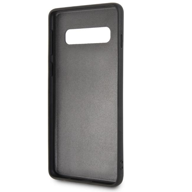 Dėklas Karl Lagerfeld KLHCS10IKPUBL S10 G973 hardcase tamsiai mėlyna/navy Iconic Karl Embossed
