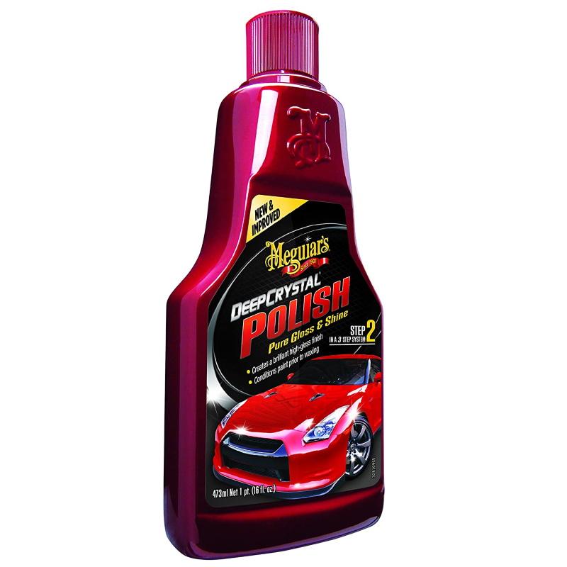 Meguiars A3116 Deep Crystal System Step-2 Dažų lakas su Care Protection Gloss 473 ml (JAV)