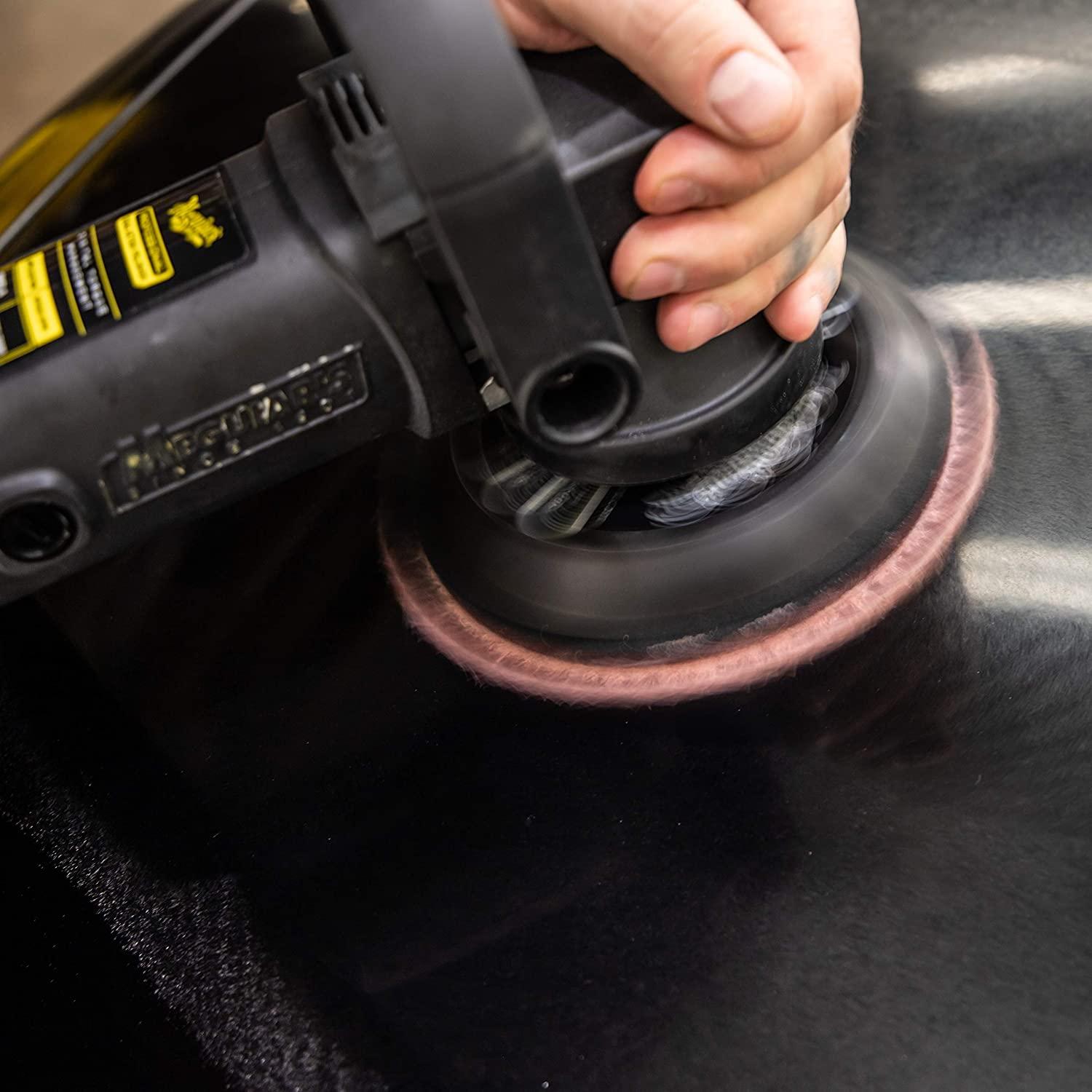 Meguiars DMC6 PRO 6'' 150 mm minkšto mikropluošto pjovimo poliravimo diskas (2 vnt) – universalus su lipniu tvirtinimu bet kokiam poliruokliui (JAV)