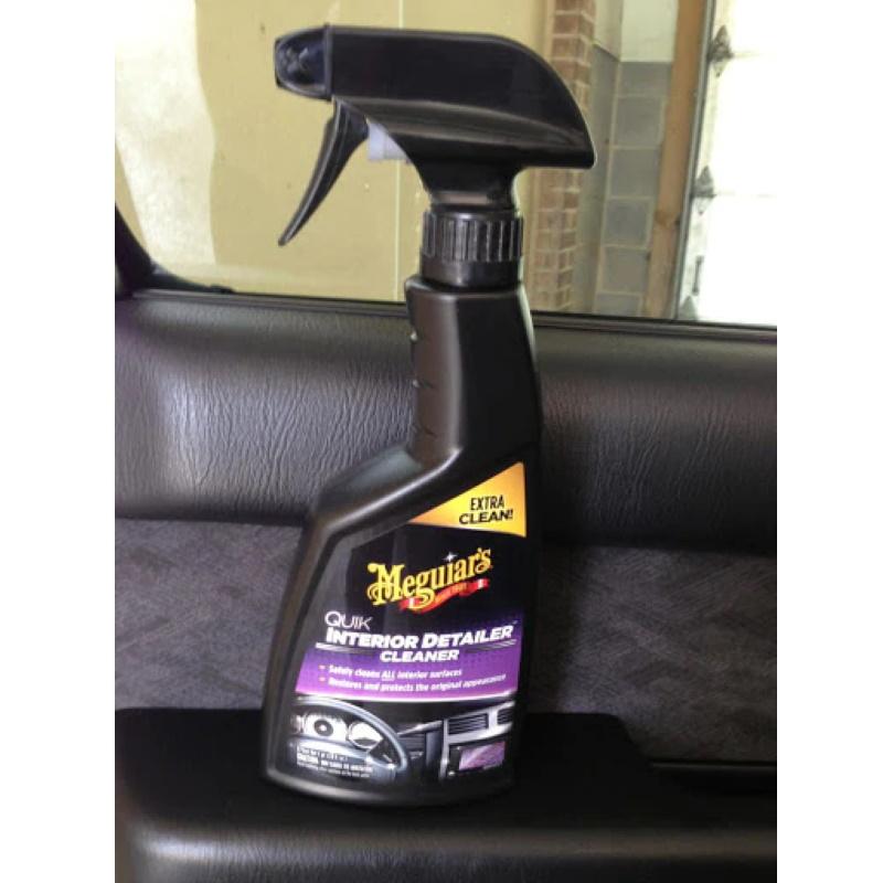 Meguiars G13616 greitas salono detalių valiklis iš plastikinės odos gumos LCD greitas ir saugus (473 ml) (JAV)