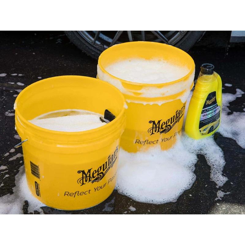 Meguiars G17748 Ultimate Wash & Wax 2in1 automobilių šampūnas ir vaškuotas 1420 ml buteliukas (JAV)