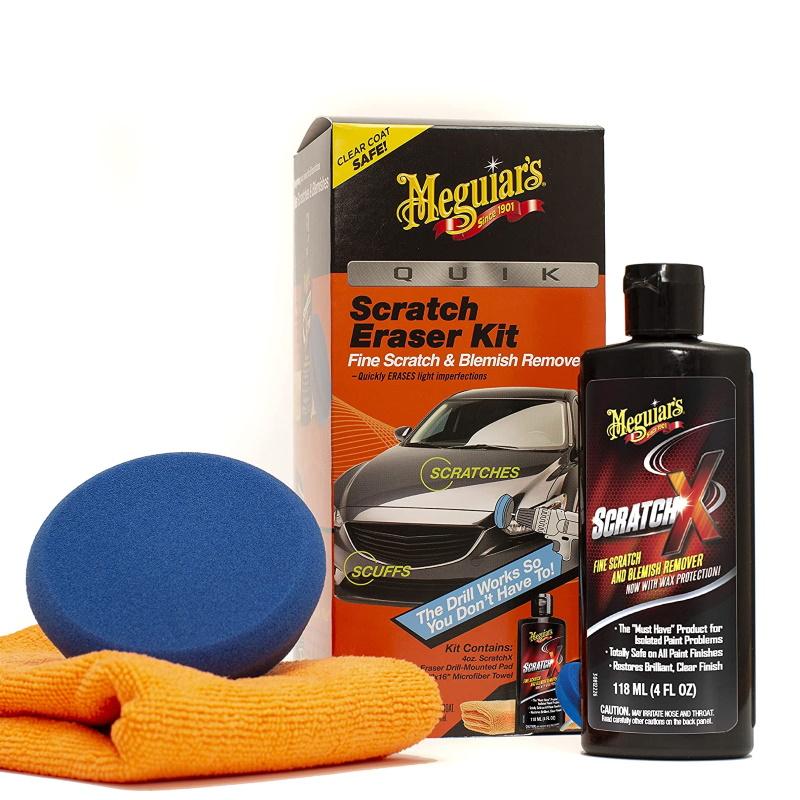 Meguiars G190200 Quik Scratch Eraser rinkinys pašalina smulkius įbrėžimus ir pašalina dažų dėmes 311g (JAV)