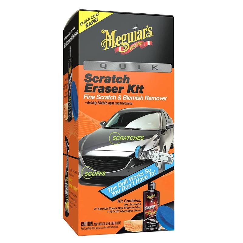 Meguiars G190200 Quik Scratch Eraser rinkinys pašalina smulkius įbrėžimus ir pašalina dažų dėmes 311g (JAV)