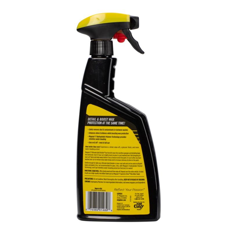 Meguiars G201316 Ultimate Leather Detailer – greitas valymas ir atstatymas su polimerine UV apsauga (473 ml) (JAV)