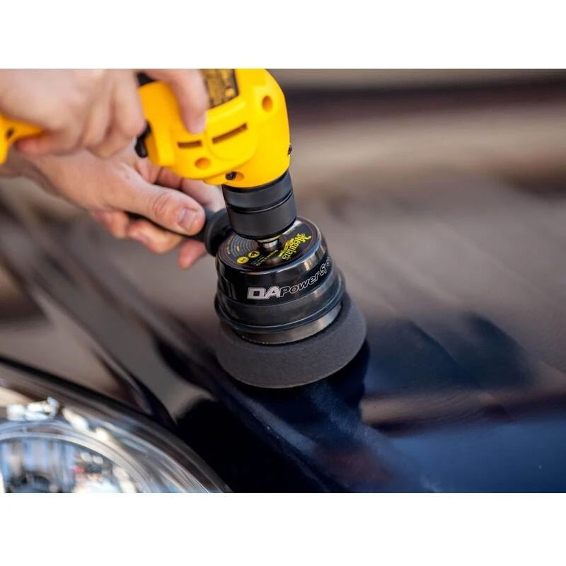 Meguiars G3500INT D/A dvigubo veikimo 4 colių maitinimo skirtas sistemos poliravimo įrenginys, bet kokiam elektriniam gręžtuvui (JAV)