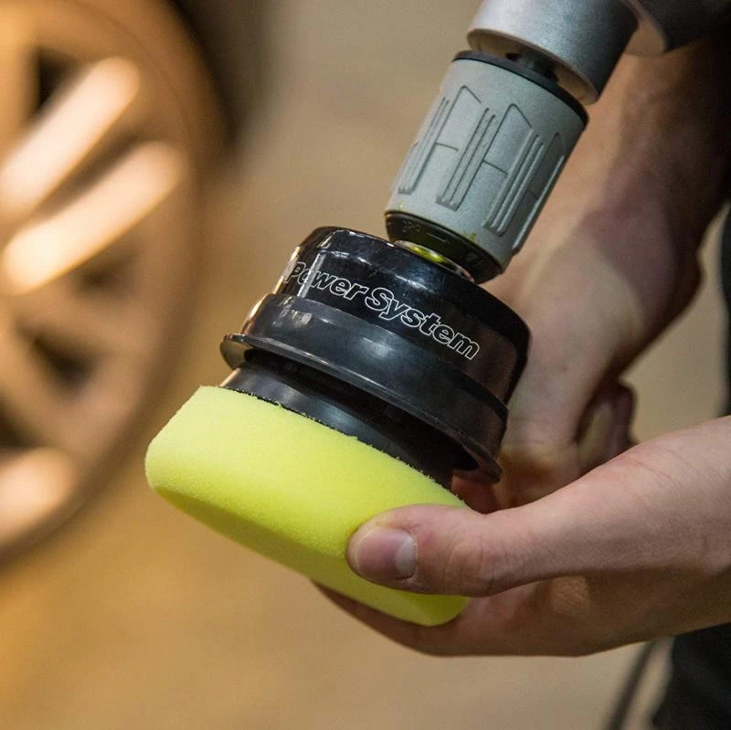 Meguiars poliravimo priedas gręžtuvui su geltona kempine