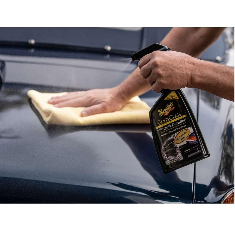 Meguiars G7616 auksinės klasės dažų valiklis Puikiai tinka tamsioms spalvoms pašalinti dulkes ir pirštų atspaudus su giliu blizgesiu (473 ml) (JAV)