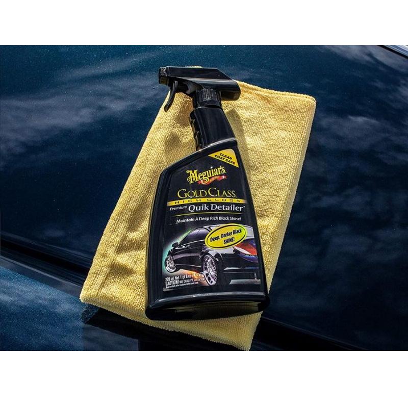 Meguiars G7616 auksinės klasės dažų valiklis Puikiai tinka tamsioms spalvoms pašalinti dulkes ir pirštų atspaudus su giliu blizgesiu (473 ml) (JAV)
