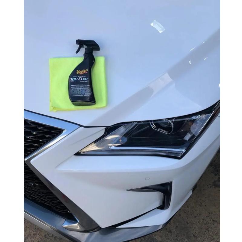 Meguiars M69916 Top Coat Maintenance Finishing Purškiklis dažams nuo UV ir vandens apsaugai gilaus kristalo blizgesio (473ml) (JAV)