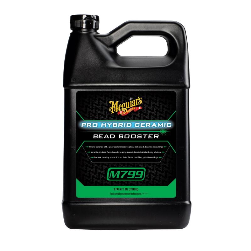 Meguiars M79901 Pro Ceramic Bead Booster, skirtas išlaikyti keramines Si02 dangas, atkuria blizgesį ir glotnumą (3,78 l) (JAV)