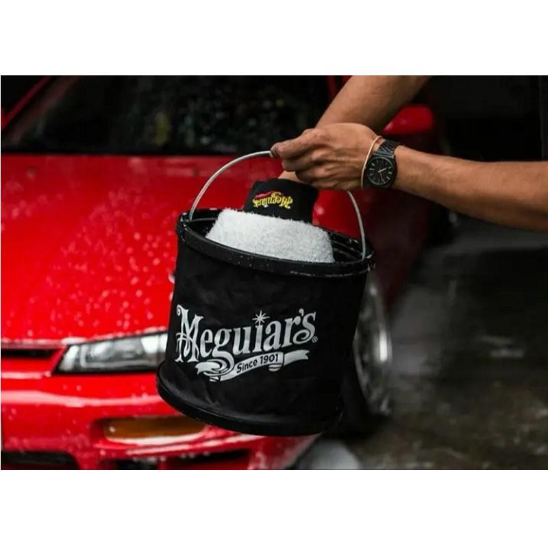 Meguiars ST080 sulankstomas kibiras 5 l (27 cm skersmens) su nešiojamuoju dėklu – puikiai tinka laikyti juodą bagažinę (JAV)