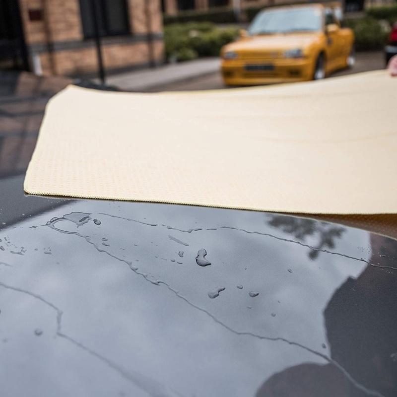 Meguiars X2000EU vandens magnetinis džiovinimo rankšluostis super vandenį sugeriantis be dėmių (1vnt) 55x76cm (JAV))
