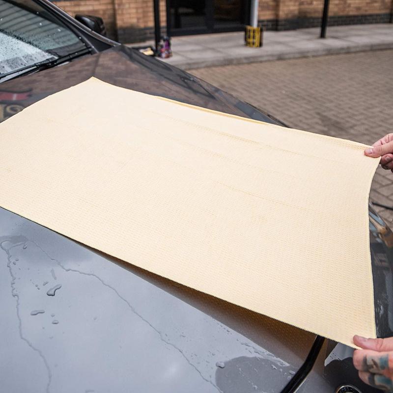 Meguiars X2000EU vandens magnetinis džiovinimo rankšluostis super vandenį sugeriantis be dėmių (1vnt) 55x76cm (JAV))