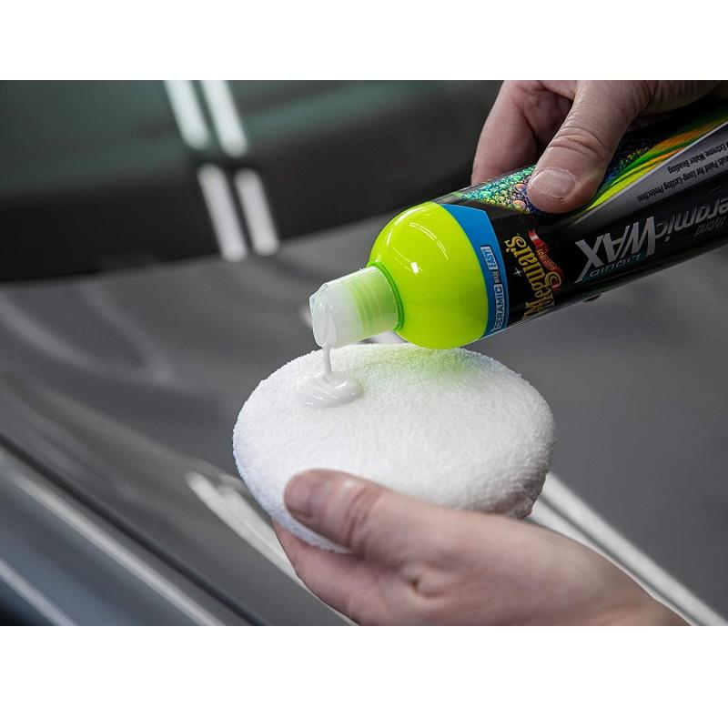 Meguiars X3080EU Even Coat mikropluošto aplikatoriaus pagalvėlės 5'' (127 mm) Idealiai tinka itin smulkiam poliravimui (2 vnt.) JAV)
