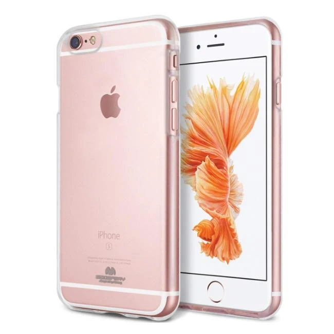 Mercury Jelly Clear Apple iPhone 6/6S dėklas telefonui skaidrus