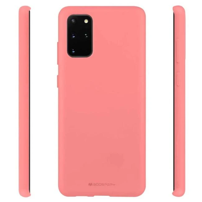 Dėklas Mercury Soft G985 S20+ rožinės spalvos