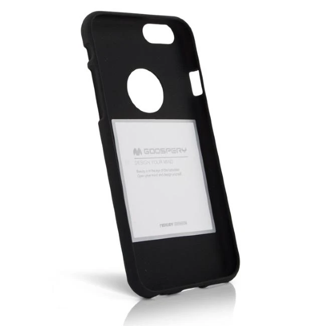 Dėklas Mercury Soft Jelly Case Apple iPhone 7 Plus/8 Plus juodas
