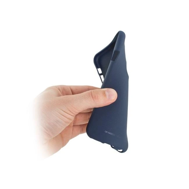 Dėklas Mercury Soft Jelly Case Apple iPhone 11 tamsiai mėlynas