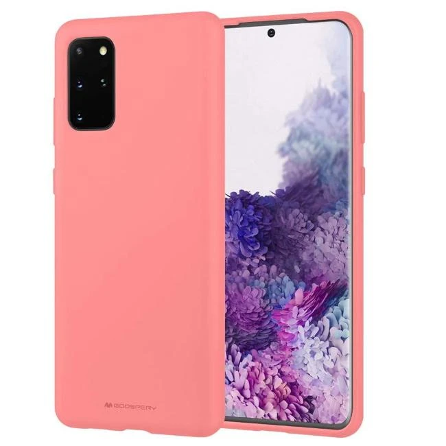 Dėklas Mercury Soft G985 S20+ rožinės spalvos