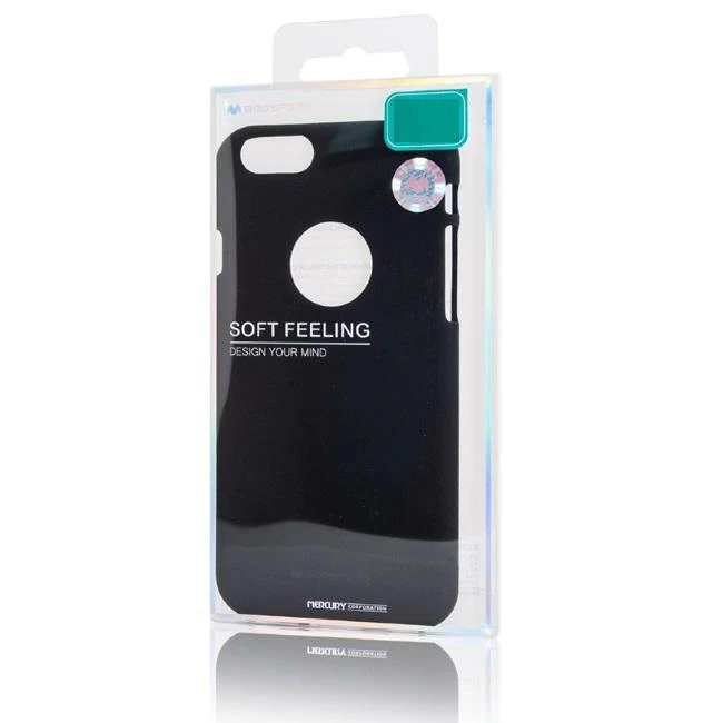 Dėklas Mercury Soft Jelly Case Apple iPhone 7 Plus/8 Plus juodas