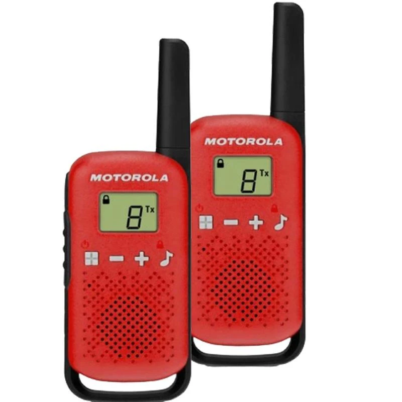 Radijo stotelės - racijos MOTOROLA Talkabout T42 Raudona 2 vnt.