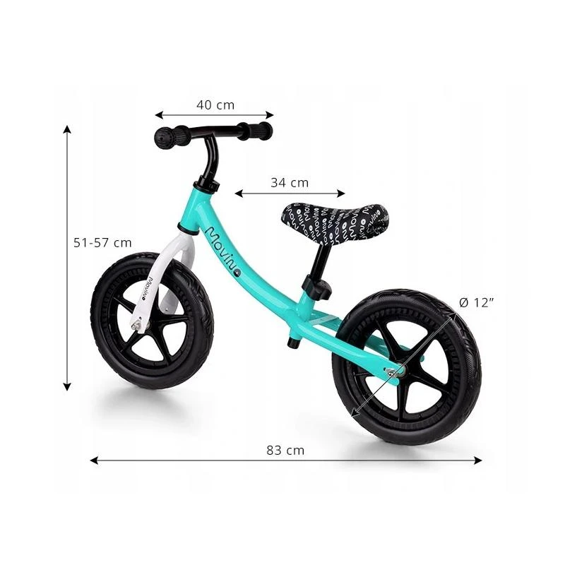 Balansinis dviratukas Movino Classic Seablue