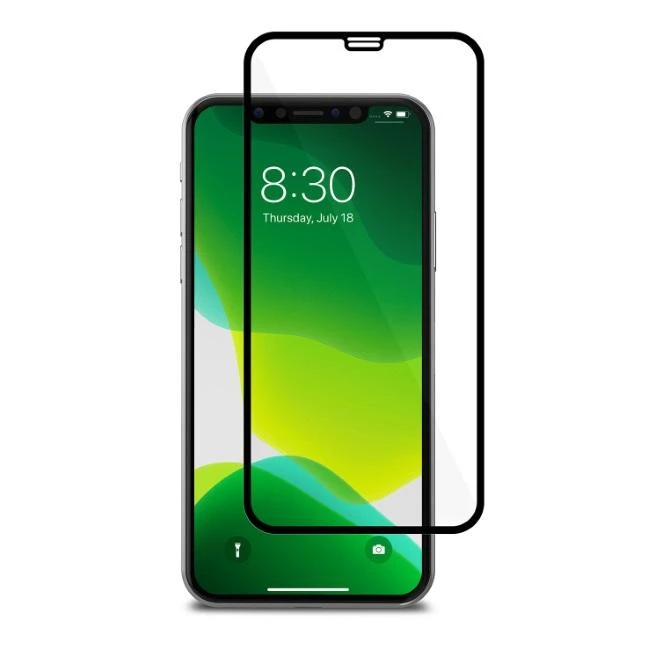 LCD apsauginis stiklas MyScreen Diamond Edge Full Glue Apple iPhone X/XS/11 Pro juodas