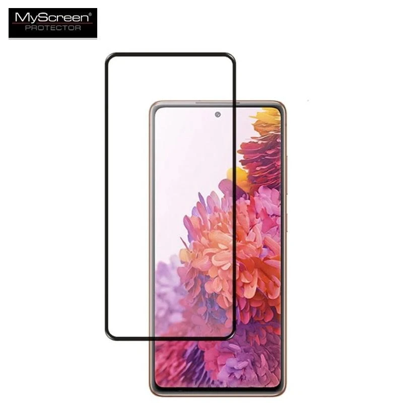 MyScreen Riposo Apsauginis stiklas „Diamond“ įvairiems iPhone ir Samsung Galaxy telefonų modeliams, juodas SAMSUNG GALAXY S20 FE/LITE