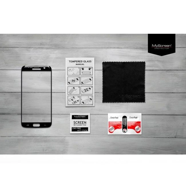LCD apsauginis stiklas MyScreen Diamond Edge 3D Huawei P30 Pro juodas