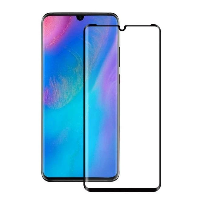 LCD apsauginis stiklas MyScreen Diamond Edge 3D Huawei P30 Pro juodas