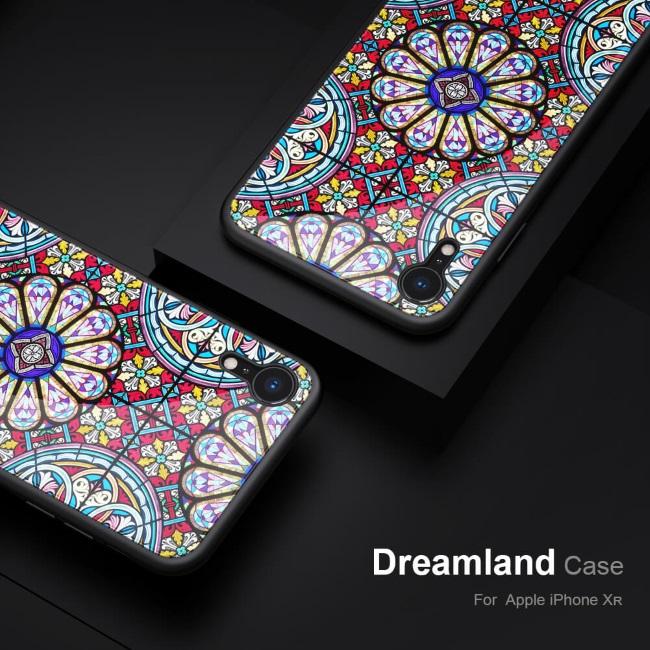 „Nillkin Dreamland“ serijos itin plonas galinis dėklas, skirtas „Apple iPhone XR“ (Juodas)