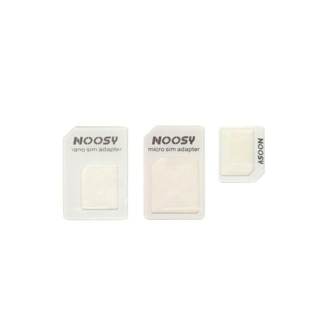 Noosy SIM kortelės adapterio rinkinys + adata juoda