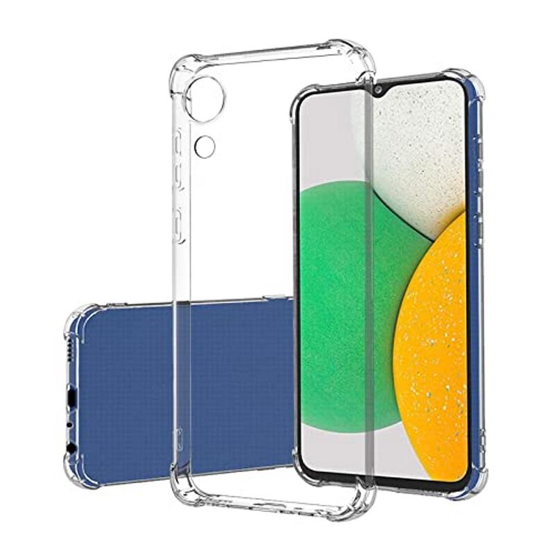 Pferd TakeMe Anti-Shock Extra Protection 0,5 mm Galinio dangtelio dėklas Samsung A03 (A035F) / A03S (A037F) Skaidrus