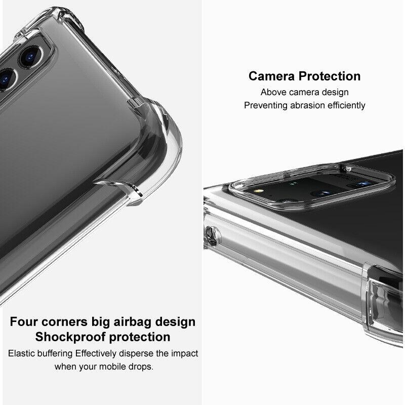 Pferd TakeMe Anti-Shock Extra Protection 0,5 mm Galinio dangtelio dėklas Samsung Galaxy A04 (A045F) Skaidrus