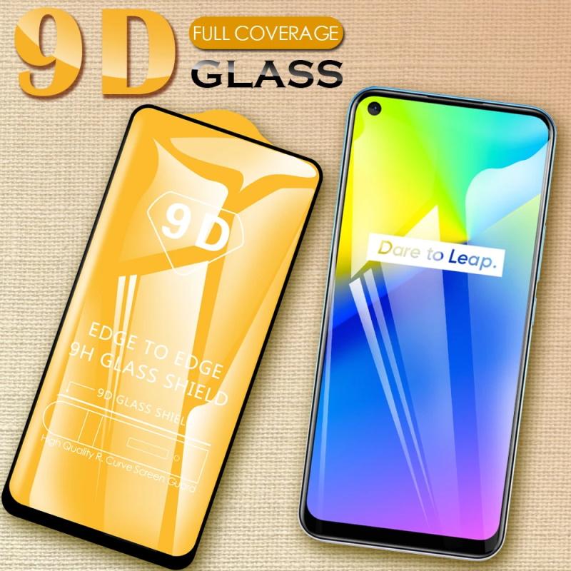 „TakeMe 9D Hybrid Flexi“ visiškai paviršiaus apsaugantis stiklas, skirtas Realme C35 juodam rėmeliui