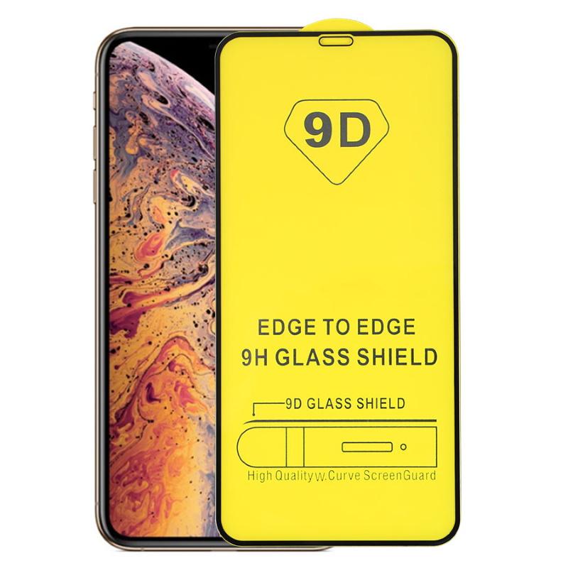 Pferd TakeMe 9D Hybrid Flexi visiškai paviršiaus apsaugantis stiklas, skirtas Apple iPhone X / iPhone XS / iPhone 11 Pro juodas rėmelis