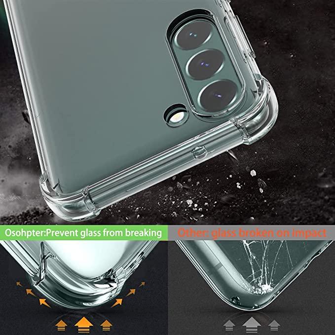 Pferd TakeMe Anti-Shock Extra Protection 1,5 mm galinio dangtelio dėklas Samsung Galaxy S23 Plus (S916B) skaidrus