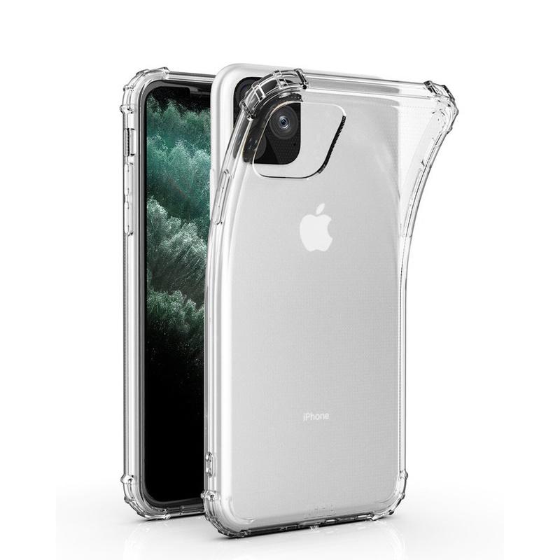 Dėklas Pferd TakeMe Anti-Shock Extra Protection 0.5mm Galinis dangtelis skirtas Apple iPhone 11 Pro (5.8") Skaidrus