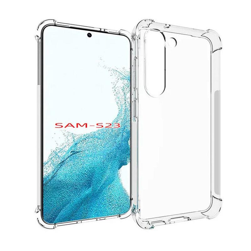 Pferd TakeMe Anti-Shock Extra Protection 1,5 mm galinio dangtelio dėklas Samsung Galaxy S23 (S911B) skaidrus