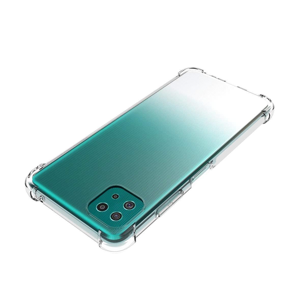 Pferd TakeMe Anti-Shock Extra Protection 1,5 mm Galinio dangtelio dėklas Samsung Galaxy A22 5G (A226B) Skaidrus