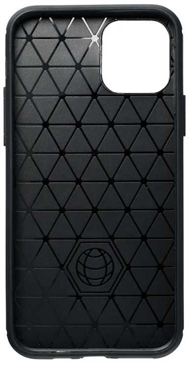 Pferd TakeMe CARBON efekto TPU itin plonas galinio dangtelio dėklas, skirtas Samsung Galaxy M54 5G (M546B) juodas