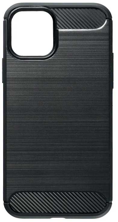 Pferd TakeMe CARBON efekto TPU itin plonas galinio dangtelio dėklas, skirtas Samsung Galaxy M54 5G (M546B) juodas