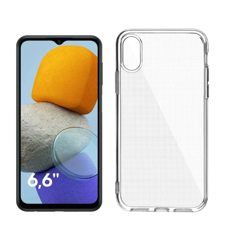 Pferd TakeMe Clear serijos skaidrus 2 mm plono galinio dangtelio dėklas Samsung Galaxy M23 5G (M236B) / A23 5G